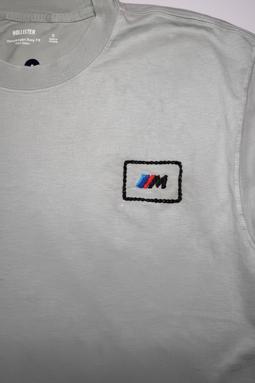 T-shirt slavata Boxy in Tessuto Pesante M Sport