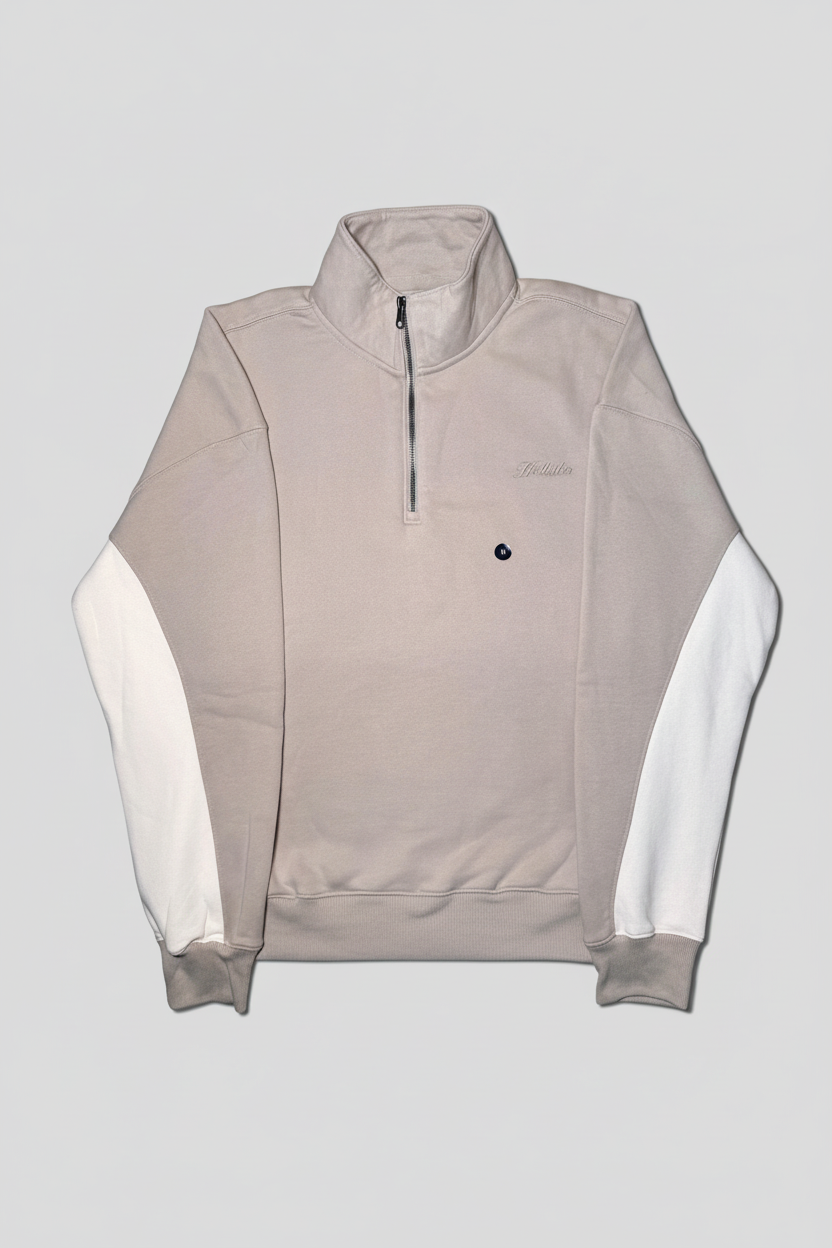 Felpa beige bianca 1