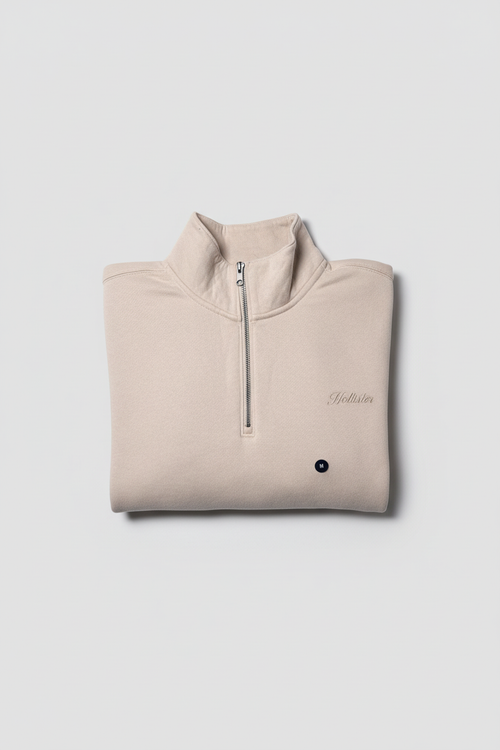 Felpa beige piegata 2