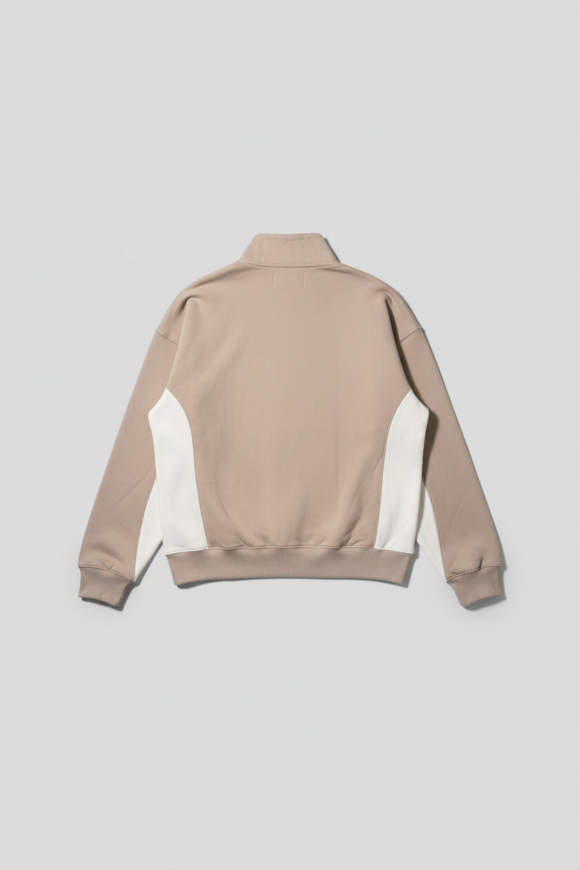 Felpa beige retro