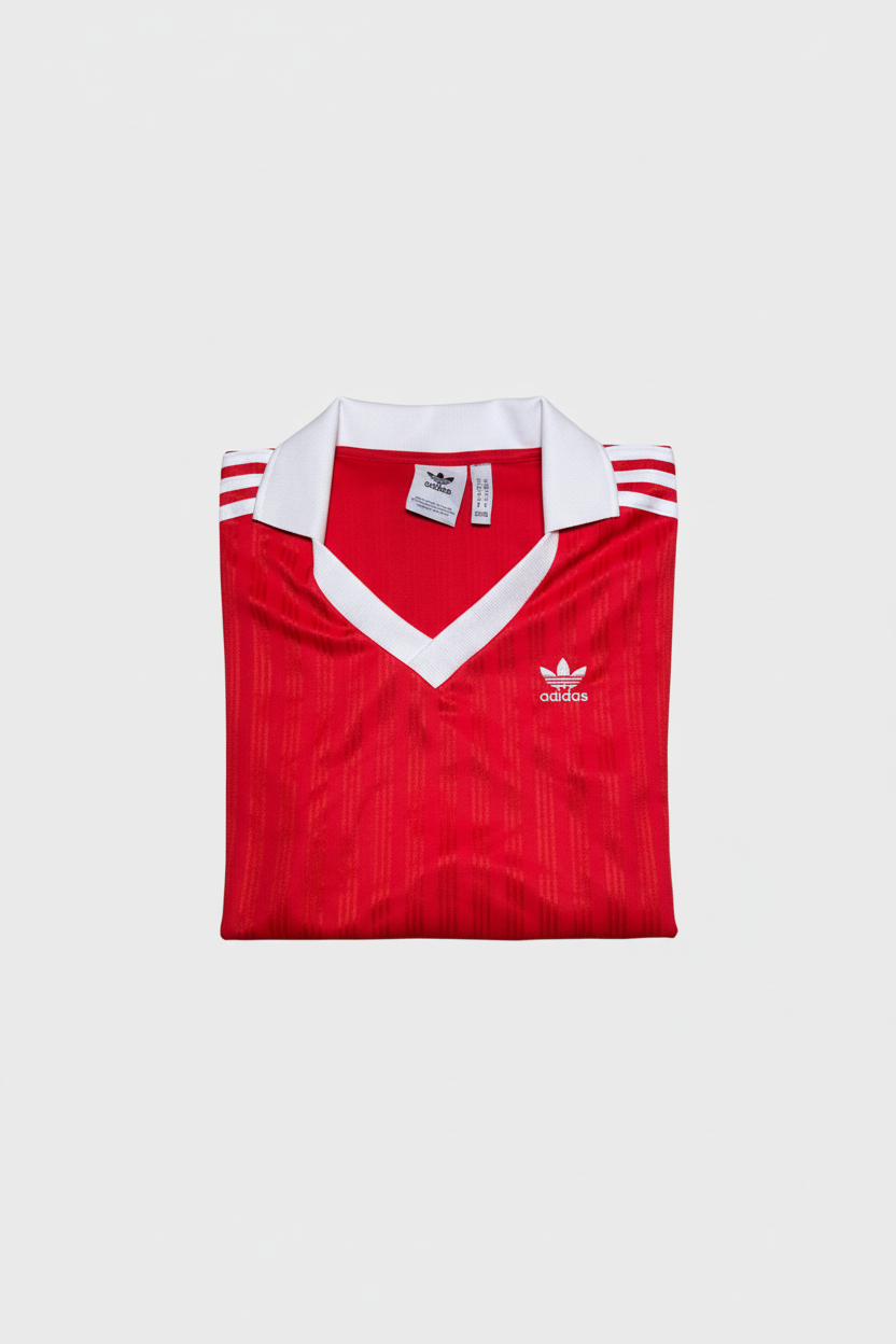 Adidas Red Long Sleeve Shirt