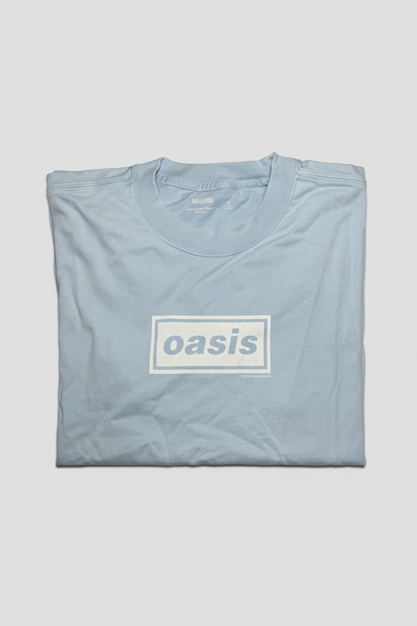 Maglia Blue Hollister Oasis