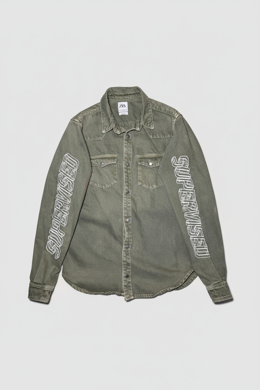 Overshirt SUPERVISED fronte