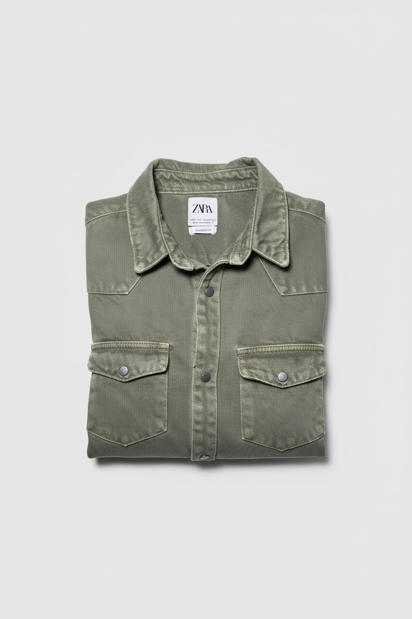 Overshirt ZARA fronte