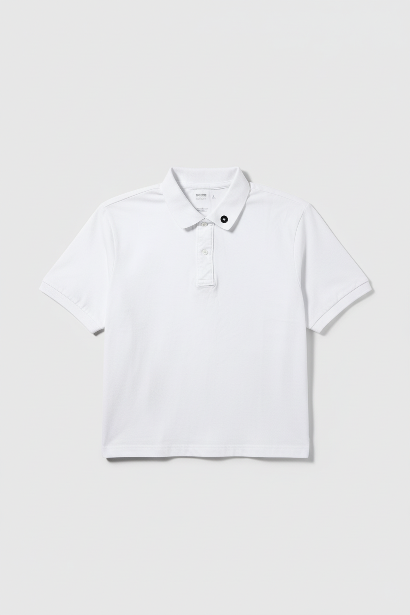 Polo bianca fronte full