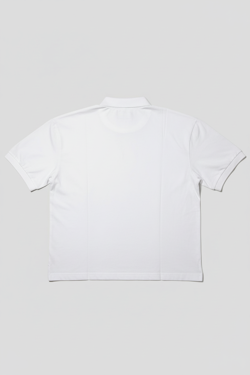 Polo bianca retro 1