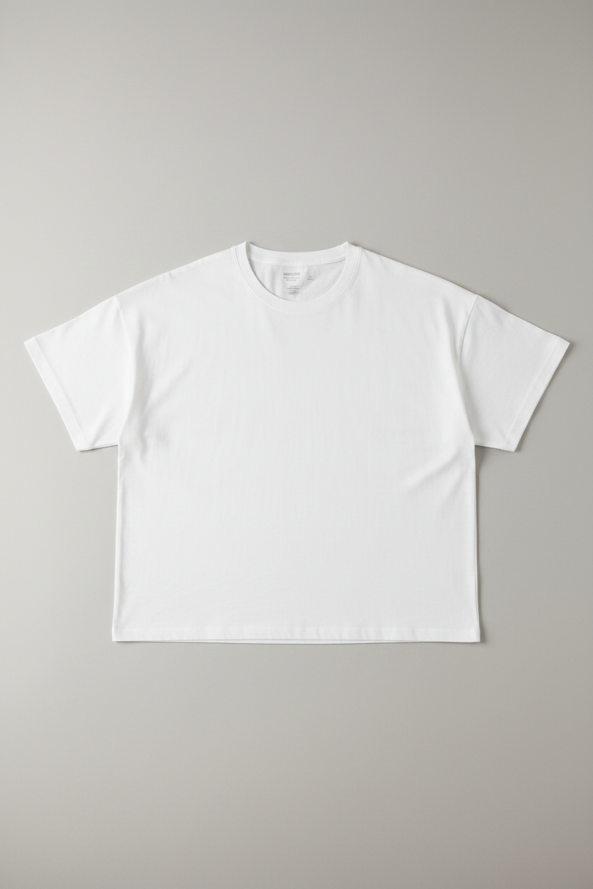 T-shirt corta Girocollo baggy
