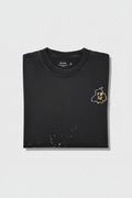 T-shirt nera PB32 fronte