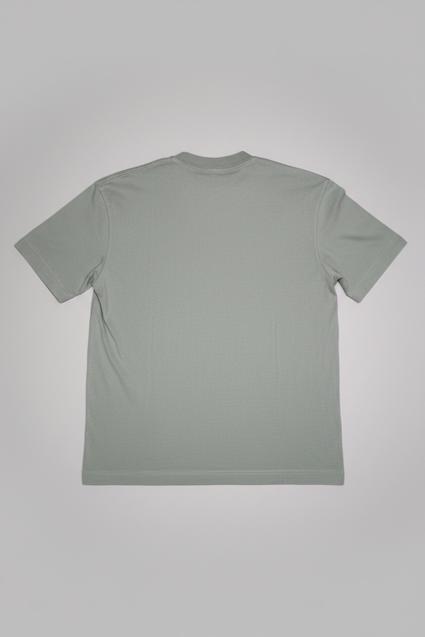 T-shirt slavata Boxy in Tessuto Pesante 2pac