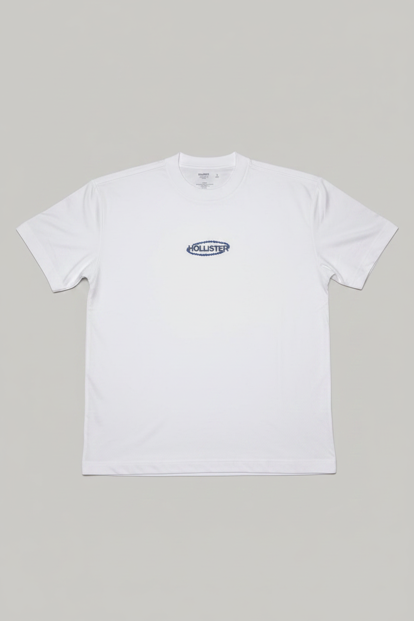 Maglietta rinfrescante boxy con logo ricamato (M)